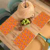 Perziken - Oranje - Zomers Placemat vinyl groot 368 -zzsfeer5_Kitchenyeah-website