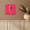Schepijs - Roze - Hoorntje aluminium wit klein -sfeer4