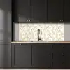 Modern - Abstract - Beige keuken achterwand 2 middel 871 -sfeer1