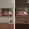 Borrelplank - Stilleven - Vintage Light Box met batterij (Wandlamp) middel -sfeer3