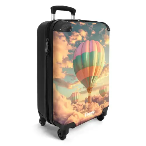Pastel skyliner Koffer - NBS - Handbagage middel -productfoto_3d