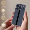 Blauw - Zwart - Streep - Minimalistisch Telefoonhoesje iPhone 17 Pro klein -sfeer3_NL