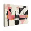 Roze - Abstract - Aesthetic - Modern - Vormen canvas 2cm klein -z3d