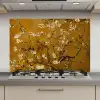 Amandelbloesem - Kunst - Van Gogh - Goud keuken achterwand spatscherm klein -3d_website