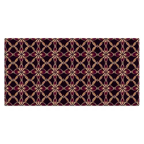 Symmetrisch - Tegel - Burgundy Muismat XXL klein 681 -3d_leeg