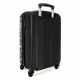 Kiezels - Stenen - Grijs NBS - Handbagage koffer - Volwassenen Unisex middel -achterkant