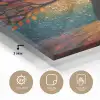 Mozaïek - Kleurrijk - Boom - Takken plexiglas 5mm klein -sfeer2