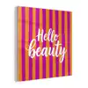Modern - Hello - Oranje plexiglas 5mm klein -z3d