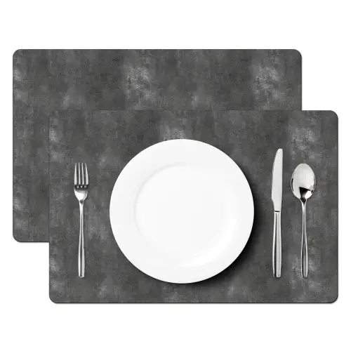 Donkergrijs - Ruw - Beton Placemat vinyl groot 368 -zzsfeer2_Kitchenyeah-website