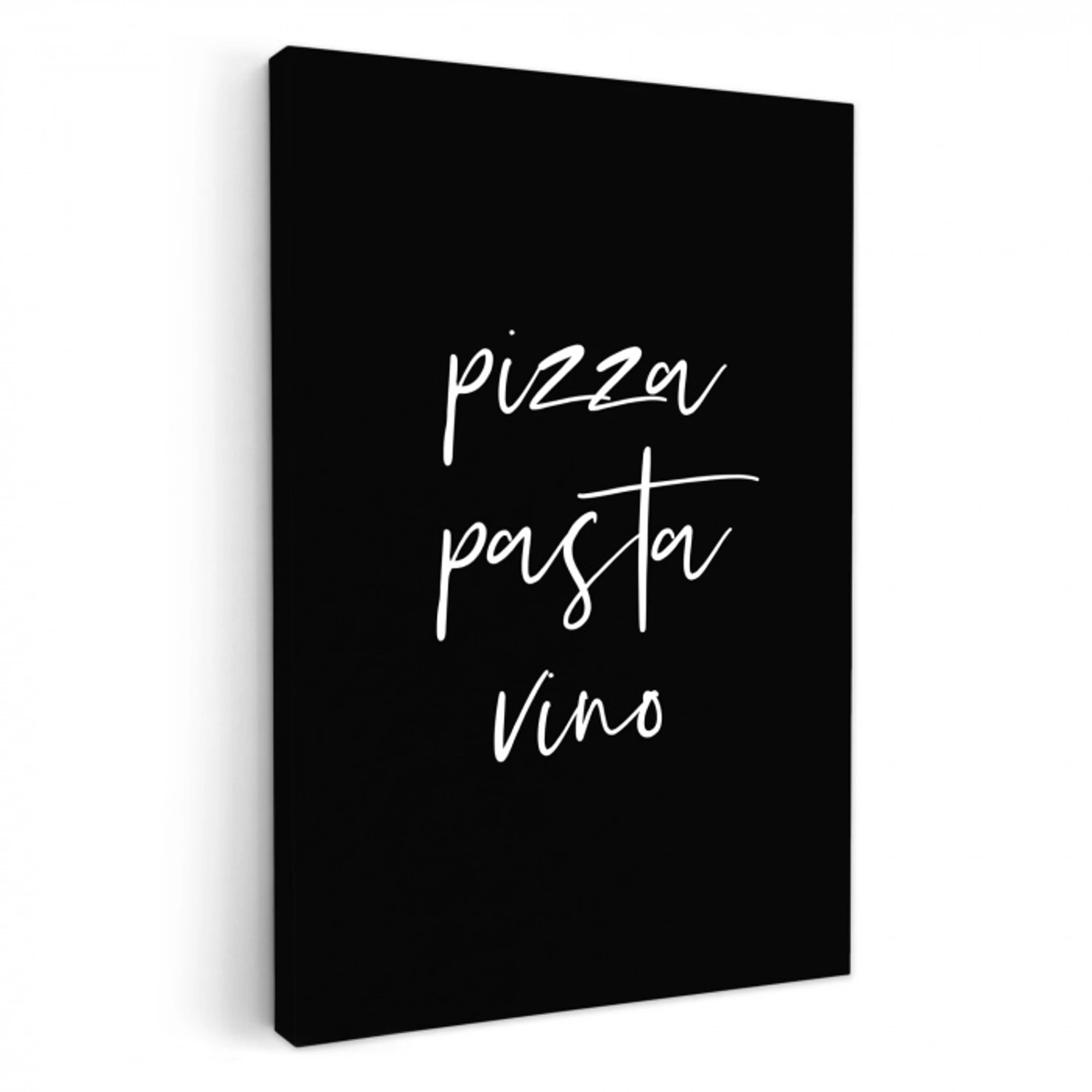 Zwierig Italiaans Trio KitchenYeah - Keuken - Canvas klein -3d