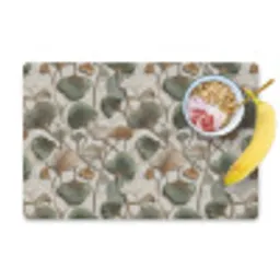 Elegant - Bladeren - Groen Placemat vinyl groot 368 -zzzproduct_Kitchenyeah-website