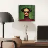 Vrouw - Groen - Bril - Aesthetic - Modern plexiglas 5mm klein -sfeer6