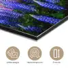 Bloemen - Nacht - Lupine - Sterrenhemel - Paars - Natuur aluminium wit klein -closeup_NL