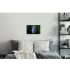 Bloemen - Blauw - Dennenboom Muursticker klein -slaapkamer