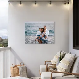 Foto op canvas voor buiten - Sfeerbeeld balkon