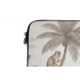 Jungle - Dieren - Palmbomen laptophoes neopreen klein -detail