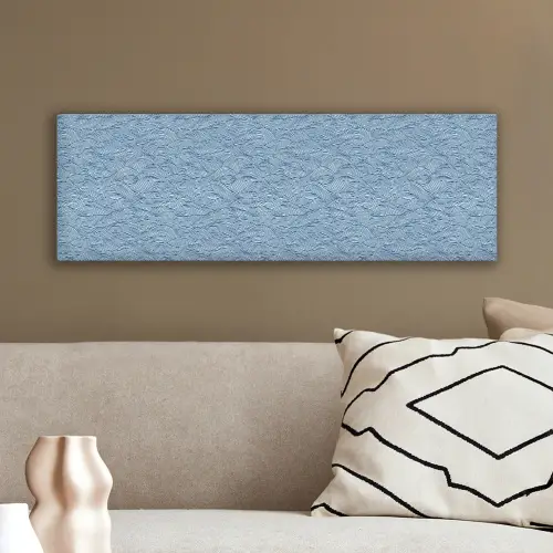 Golven - Ritmisch - Blauw canvas 2cm klein 828 -sfeer3