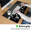 Bubbels - Proosten - Champagneglazen - Stadslichten Muismat XXL klein -sfeer3