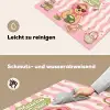 Matcha - Hond - Roze - Groen Inductie beschemer met haakjes klein -ky-schoon-de