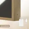 Vrouw - Wijn - Chic Light Box met batterij (Wandlamp) middel -USP_websiteoplaadbaarNL