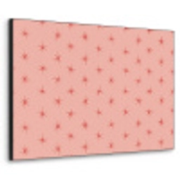 Sterretjes - Patroon - Oranje Textielframe zwart klein 947 -3d