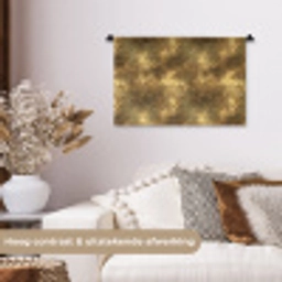 Antiek - Metaallook - Goud Wandkleed katoen klein 269 -sfeer1