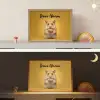 Hamster - Nootje - Geel - Knaagdier Light Box met batterij (Wandlamp kind) middel -sfeer3_kind