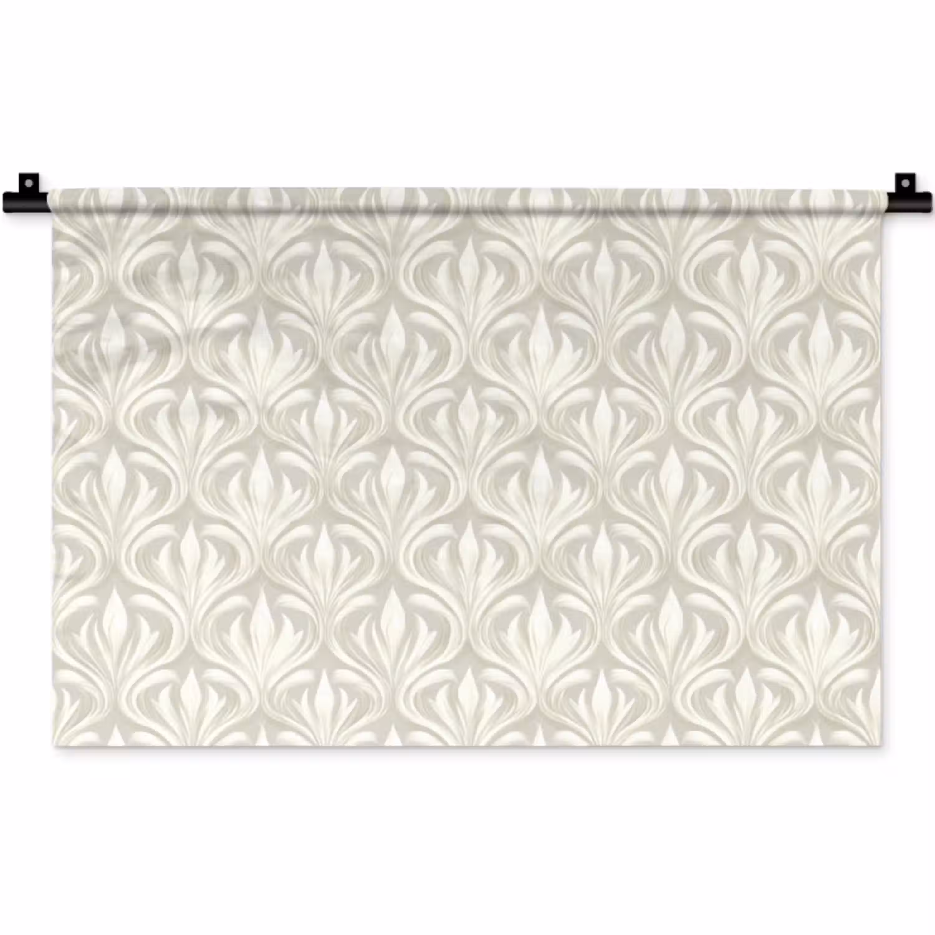 Barok - Patroon - Beige Wandkleed katoen klein 269 -zz3d