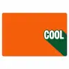 Cool - Oranje - Groen Placemat vinyl groot -zzsfeer1_Kitchenyeah-website