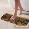 Wijngaard - Zonsondergang - Landschap Badmat klein -USP_ZachtNL