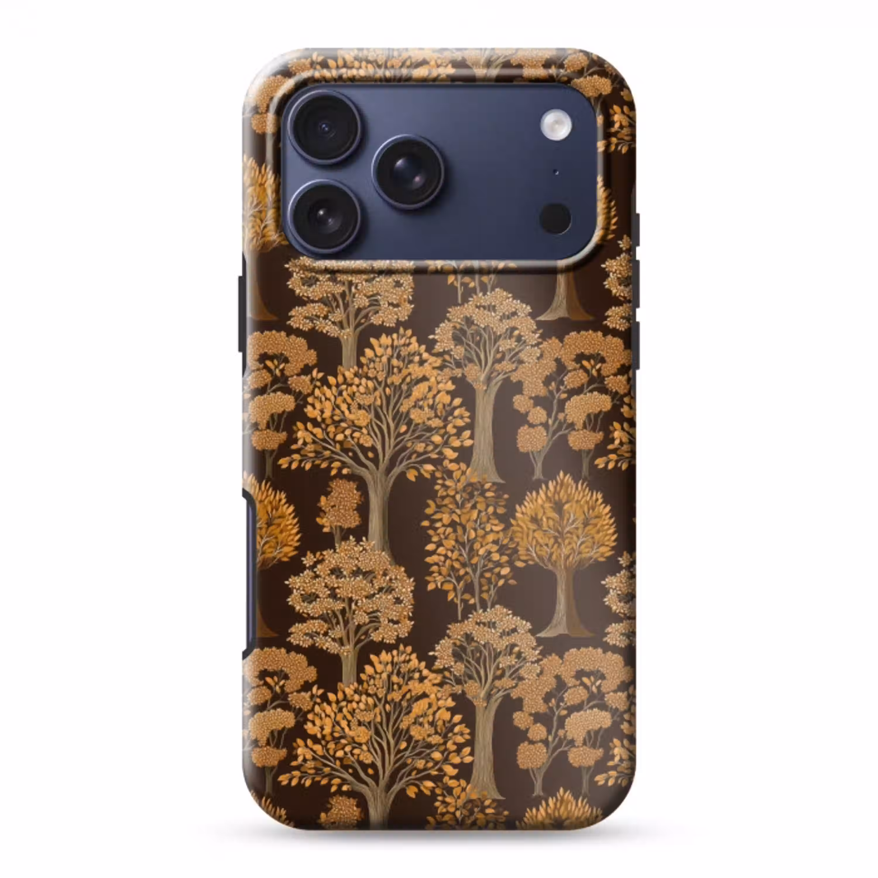 Bomen - Patroon - Bruin Toughcase MagSafe Apple iPhone 17 Pro Max klein 1019 -3d