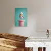 Roodborstje - Vogel - Koksmuts - Sokkel KitchenYeah - Keuken - Canvas klein -sfeer3