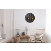 Specerijen - Lepels - Tafel - Rustiek - Kruiden Wandcirkel aluminium klein -woonkamer