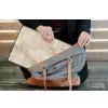 Kristalstructuur - Bruin - Marmer laptophoes neopreen klein 279 -tas