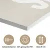 Vintage - Decoratie - Japandi - Wit PET vilt klein -closeup_NL