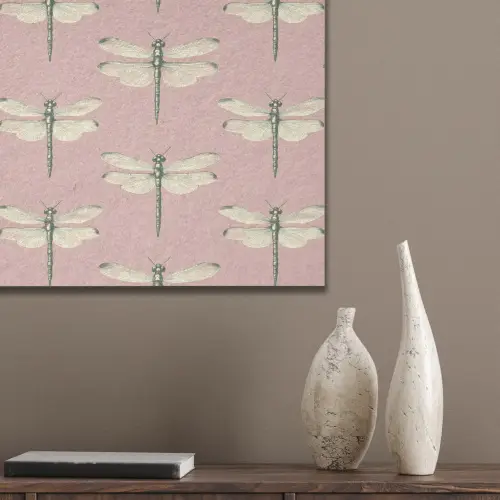 Lillibellen - Patroon - Roze PET vilt klein 837 -sfeer6_closeup
