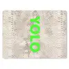 YOLO - Groen - Neon - Slangenprnt muismat rubber klein -3d
