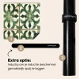 Interieur - Keramiek - Decoratie - Spaans Inductie beschermer vinyl 3mm middel -zzzzzzz-induclip_NL
