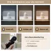 Gestapelde - Stenen - Grijs Light Box met batterij (Wandlamp) middel -USP_lichtkleurNL