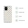 Hart - Rond - Wit - Zwart Telefoonhoesje Samsung Galaxy S10 Lite klein 364 -specsS10Lite