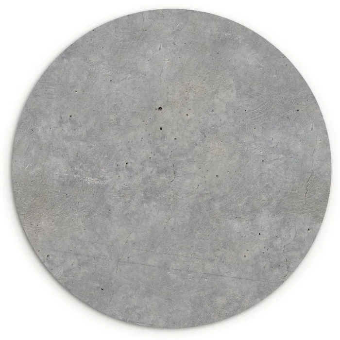 Beton - Patronen - Industrieel Wandcirkel kunststof plaat 5mm dik klein 188 -3d