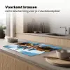 Bomen Frankfurt- Stad - Skyline - Brug Inductie beschermer vinyl 3mm klein -sfeer1