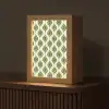 Patroon - Retro - Groen Light Box met kabel (Tafellamp) klein 925 -z3d_website