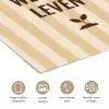 Tuin - Quote - Strepen - Zomer poster papier klein -closeup_NL