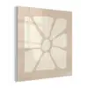 Bloemen - Pastel - Beige - Kunst plexiglas 5mm klein -z3d