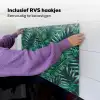 Bladeren - Inductie beschermer - Jungle - Tropical Inductie beschemer met haakjes middel -ky-ophangen-nl