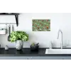 Dinosaurussen - Wolken - Sterren - Oranje Muursticker klein -keuken