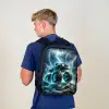Thunder Wheels Rugzak - Zwart middel -sfeer8
