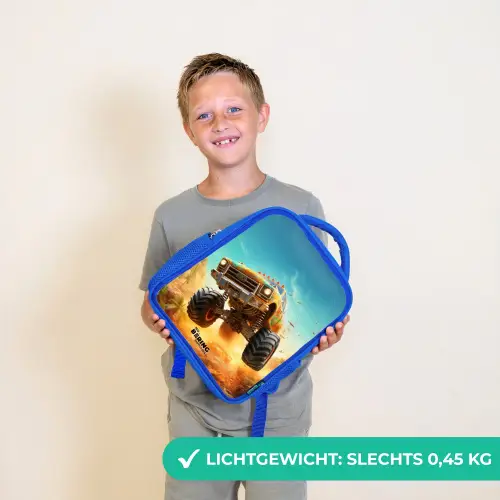 Zandsloper Kinderrugzak - Blauw middel -sfeer1_NL