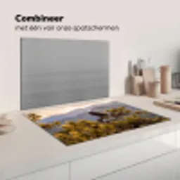Zeearend - Boom - Bergen - Groen Inductie beschermer vinyl 3mm klein -wsfeer7_website